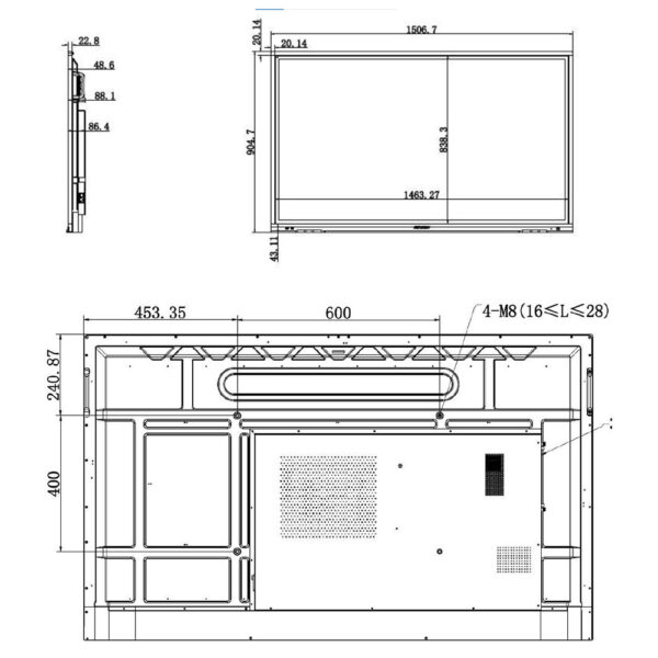 Hikvision DS-D5B65RB/A - Image 8