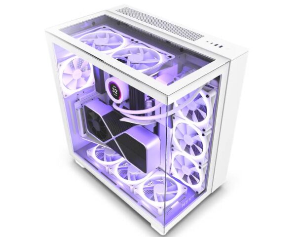 NZXT H9 Elite Gaming kućište (CM-H91EW-01) belo - Image 2