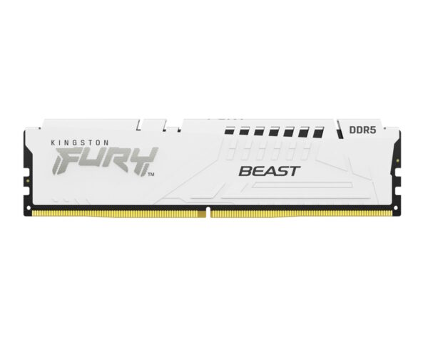 KINGSTON DIMM DDR5 16GB 6800MT/s KF568C34BWE-16 FURY Beast White EXPO - Image 2