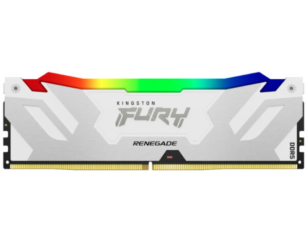 KINGSTON DIMM DDR5 16GB 7600MT/s KF576C38RWA-16 FURY Renegade Silver/White RGB XMP - Image 2