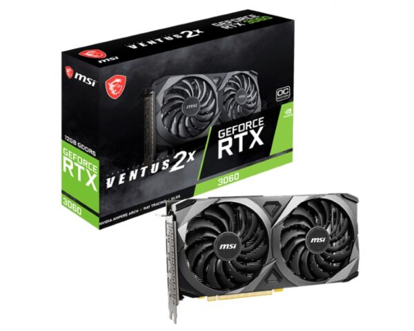 MSI nVidia GeForce RTX 3060 12GB 192bit RTX 3060 VENTUS 2X 12G OC LHR grafička karta - Image 2