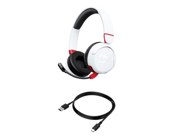 HYPERX Cloud Mini White Wireless Gaming slušalice sa mikrofonom - Image 2