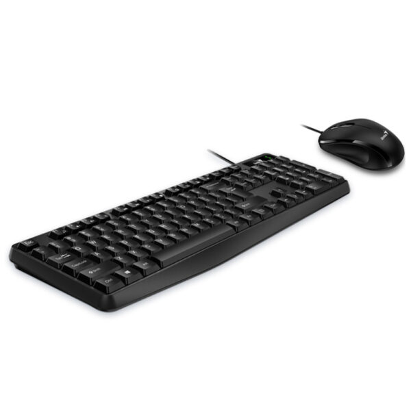 GENIUS KM-170 USB US crna tastatura+ USB crni miš