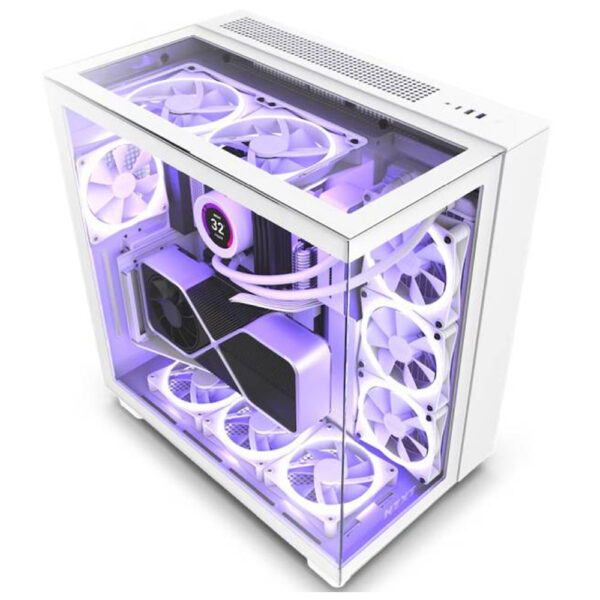 NZXT H9 Elite Gaming kućište (CM-H91EW-01) belo