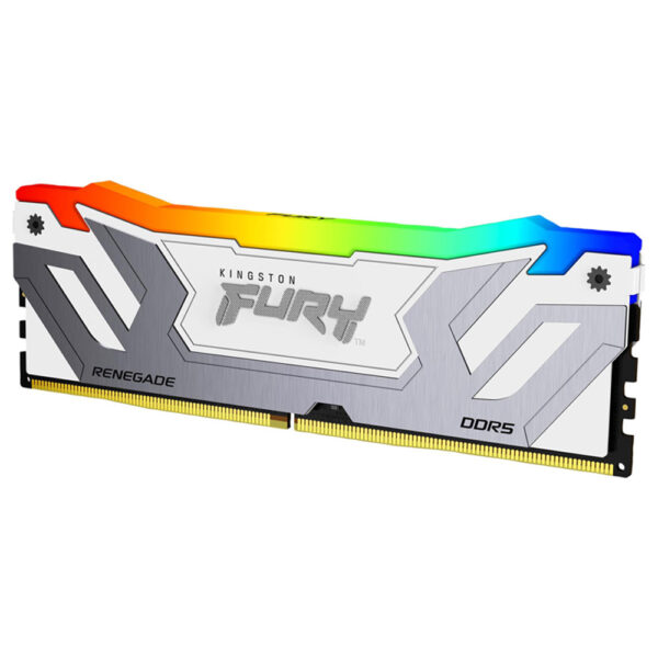 KINGSTON CUDIMM DDR5 24GB 8400MT/s KF584CU40RWA-24 FURY Renegade White RGB XMP