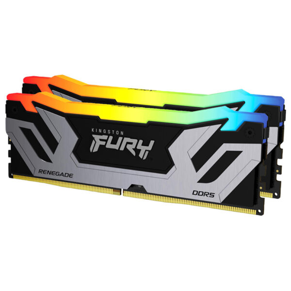 KINGSTON CUDIMM DDR5 48GB (2x24GB kit) 8400MT/s KF584CU40RSAK2-48 FURY Renegade Silver RGB XMP