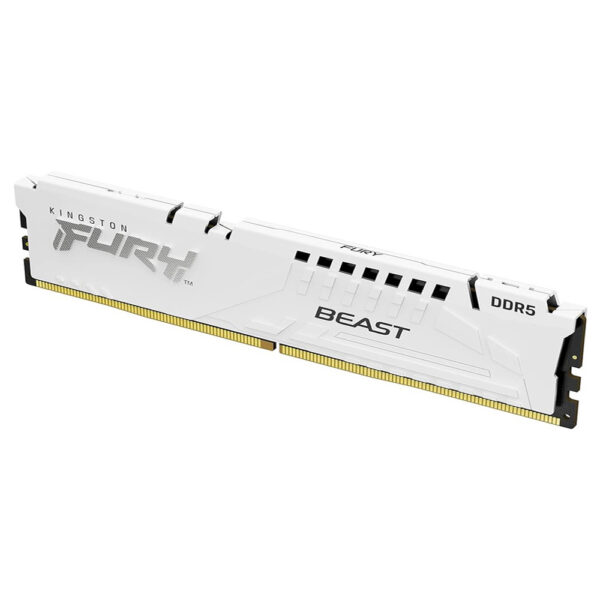 KINGSTON DIMM DDR5 16GB 6800MT/s KF568C34BWE-16 FURY Beast White EXPO