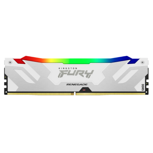 KINGSTON DIMM DDR5 16GB 7600MT/s KF576C38RWA-16 FURY Renegade Silver/White RGB XMP