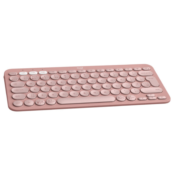 LOGITECH K380s Bluetooth Pebble Keys 2 US roze tastatura