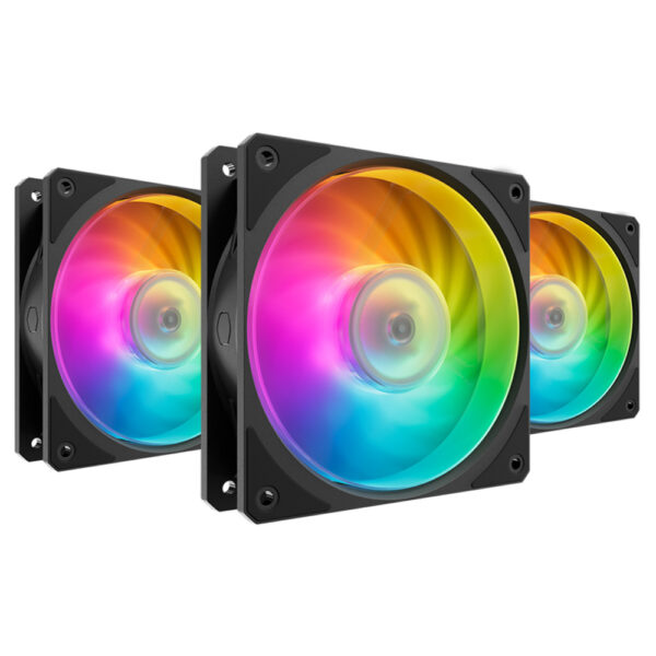 COOLER MASTER Mobius 120P ARGB 3-pack kit ventilator (MFZ-M2DN-243P2-R1)