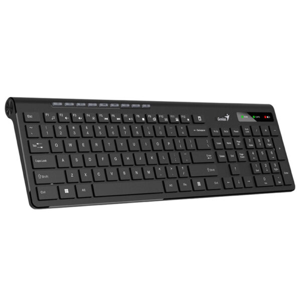 GENIUS SlimStar 7230 USB US wireless crna tastatura